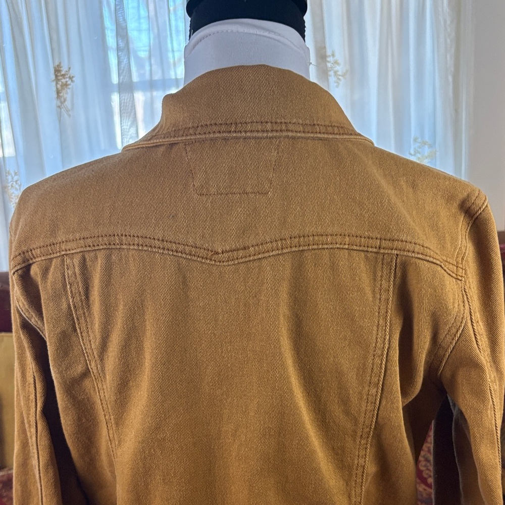Tan Denim Jacket - Picture 8 of 10